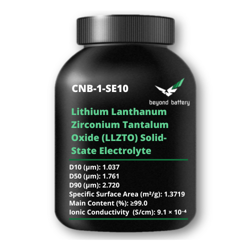 Lithium Lanthanum Zirconium Tantalum Oxide (LLZTO) Solid-State