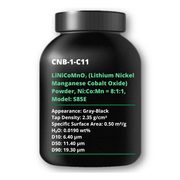 NCM811 LiNiCoMnO₂ (Lithium Nickel Manganese Cobalt Oxide) Powder, Ni:Co:Mn = 8:1:1, Model: S85E (polycrystalline)