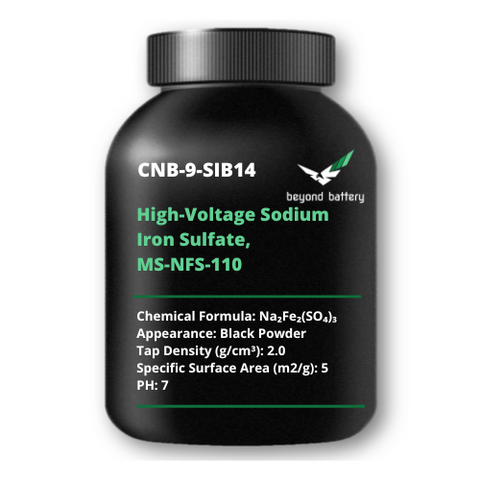 High-Voltage Sodium Iron Sulfate, MS-NFS-110