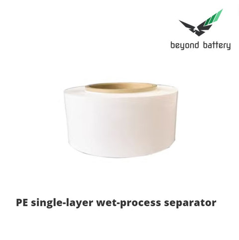 PE single-layer wet-process lithium-ion battery separator