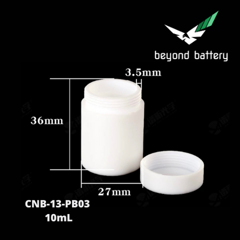 PTFE Reagent Bottle with Screw Cap 2.5mL-20mL