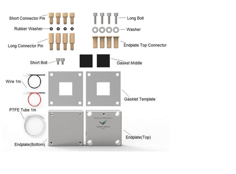 3-in-1 PEM FUEL CELL/REDOX FLOW CELL HARDWARE